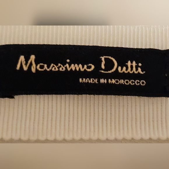 Massimo Dutti off-white maxi skirt (sz8) - Picture 2 of 3